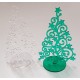 Vianočná ozdoba - stromček zelený