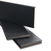 Bamboo carbon black 155x20mm 1860mm
