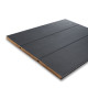 Bamboo carbon black 155x20mm 1860mm