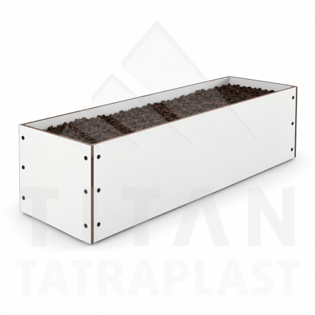 HPL kvetináč bez dna – 1000 × 400 × 400 mm (d × š × v)